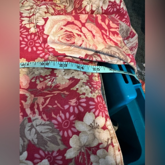 VINTAGE LL BEAN CHORE COAT FLORAL PRINT BARN JACKET XL - Picture 11 of 11